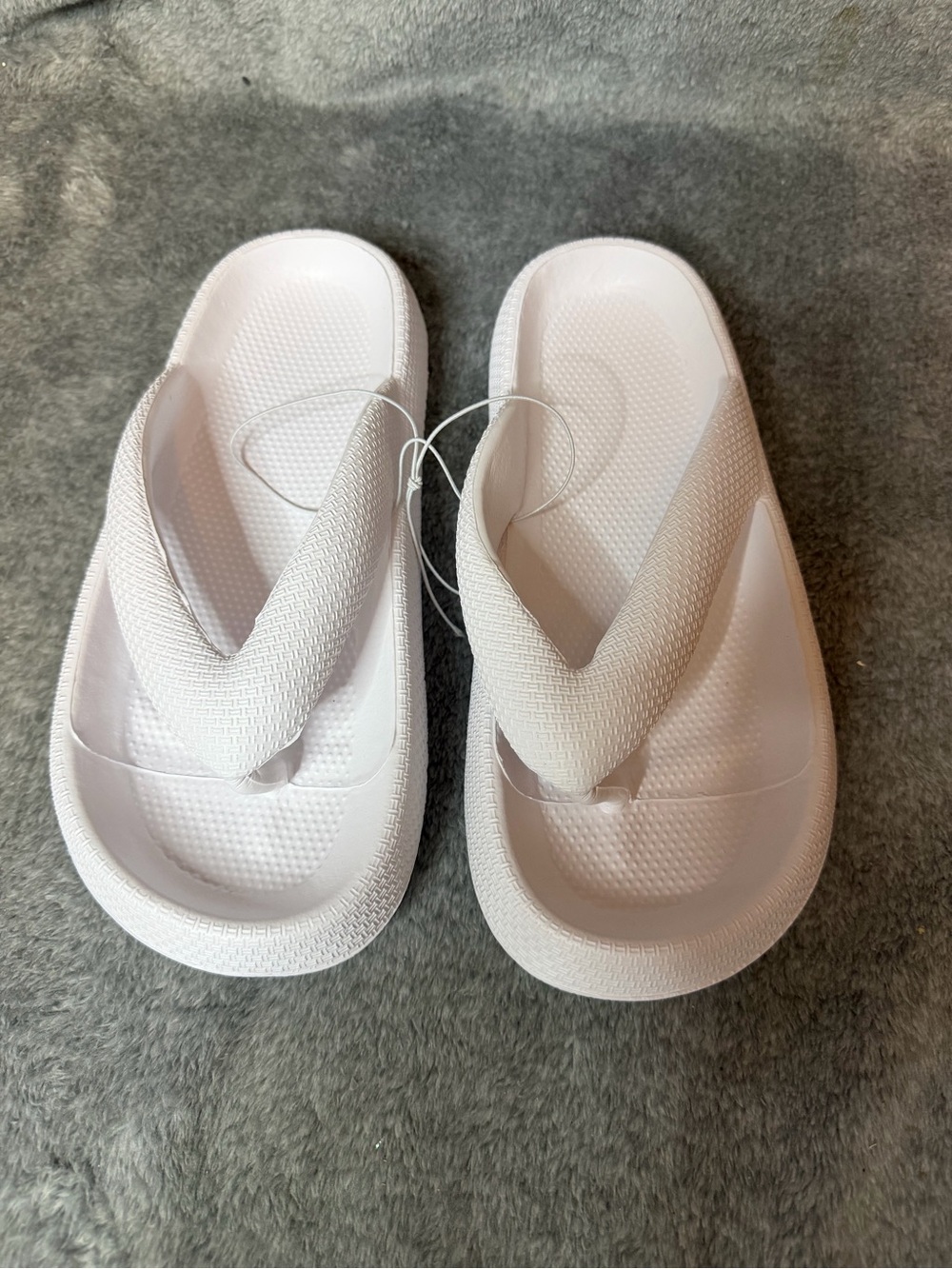 Ladies Pillow slippers Flip-Flops  Summer Shower Beach   Size 38-39 US 7.5-8